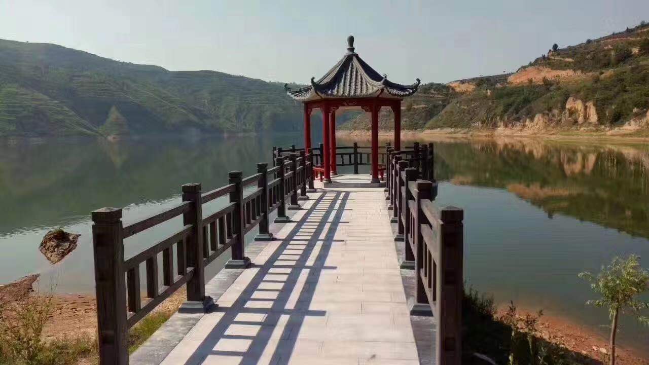 仿木欄桿高強度、耐水性的使用